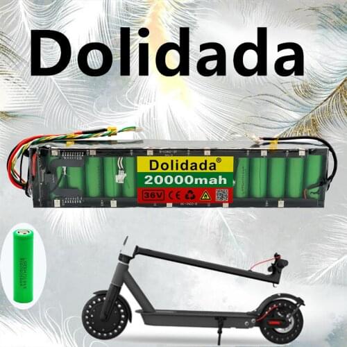Dolidada 100% original 36V 20000mah Xiaomi m356 dedicated battery pack, can travel 60 km, used for folding scooter