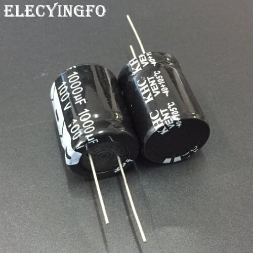 2pcs/10pcs 1000uF 100V1000UF KHC VENT 22X30mm High Quality 100V1000uF Aluminum Electrolytic capacitor
