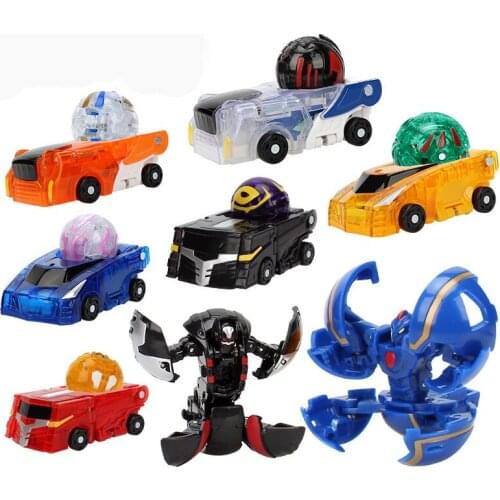 Monster Kart Eggs Deformation Ball Robot Battle Monkart Duel Car Toy Children Gifts Carbot MONKART