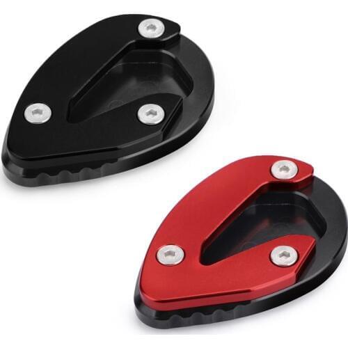 Areyourshop Kickstand Side Stand Plate Extension Pad For DUCATI 899 1199 1299 Panigale 2015-2019 Motorcycle Accessories