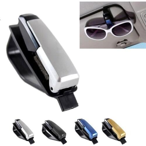 Car Sun Visor Glasses Clip Sunglasses Holder Stand Automobile Fastener Ticket Eyeglasses Clip Tools
