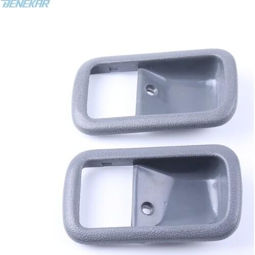 Benekar GREY Inner Door Handle Trim Bezel for Toyota Land Cruiser LX450