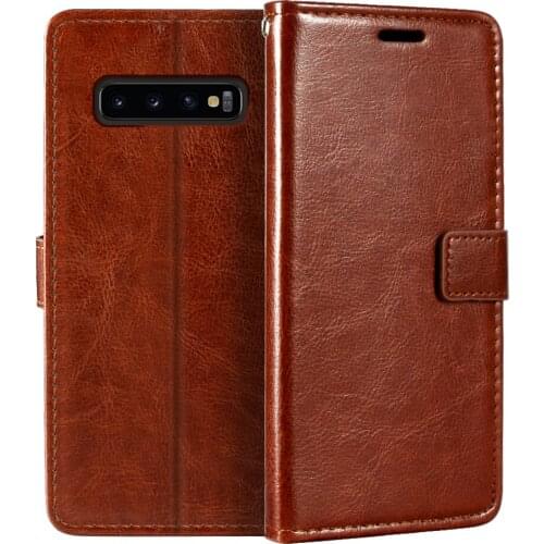 Case For Samsung Galaxy S10 Plus Wallet Premium PU Leather Magnetic Flip Case Cover With Card Holder For Samsung Galaxy S10 Plus