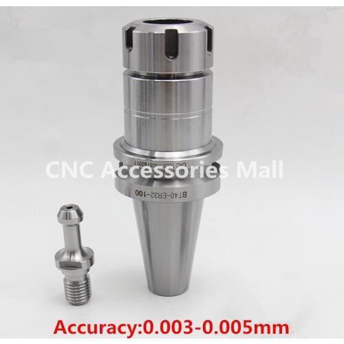 BT40 ER16/ER20/ER25/ER32/ER40 100L ATC Spindle tool holder with Pull Stud