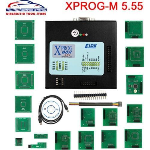 XPROG-M 5.55 ECU Programmer XPROG M V5.55 Auto Chip Tuning Diagnostic Tool Car Repairing Scanner Tools X PROG M