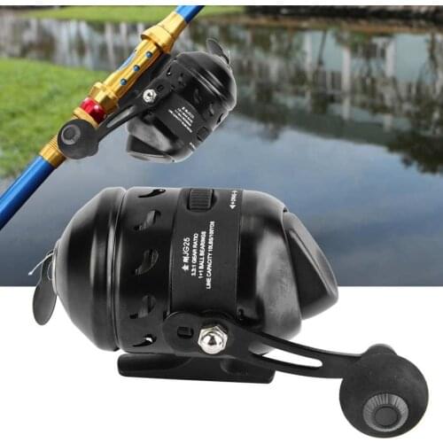 Fishing Reel Black Casting Reel Inner Line Shooting Fish Wheel Closed 8LB Fishing Reel left/right Hand Outdoor Fishing