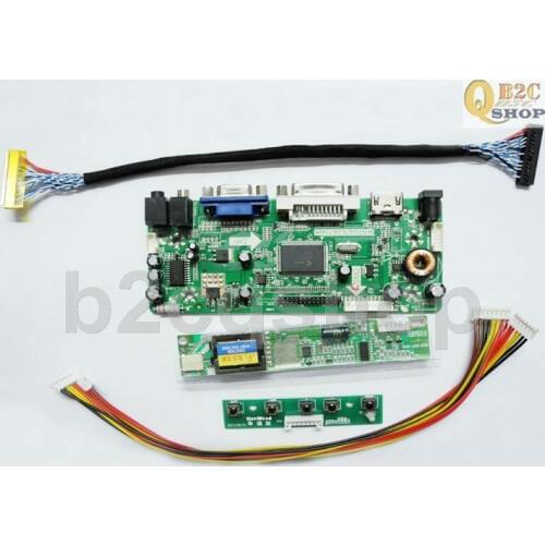 M.NT68676.2A LCD/LED Screen Controller Board Diy Monitor Kit (HDMI-compatible+DVI+VGA+Audio)