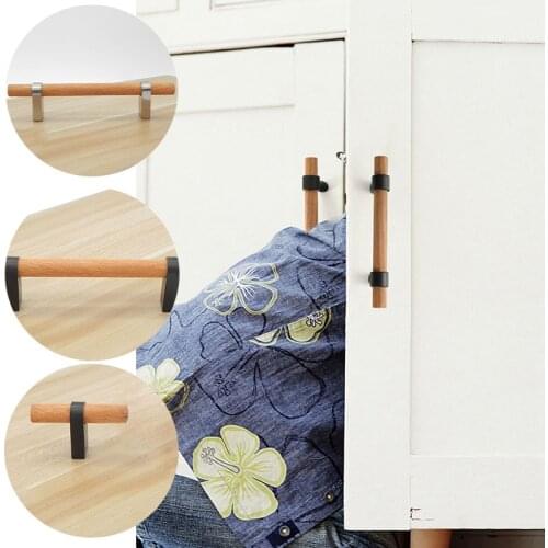 Furniture Wooden Handle Cabinet Door Handle Cabinet Drawer Handle Modern Adjustable Knob Handle