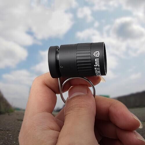 Mini Pocket Telescope 2.5x17.5 Thumb Mini Waterproof Optical Glass Telescope Outdoor Travel Camping Convenient Small and Portabl