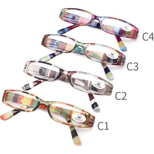 Small Shape For Old Lady Colorfull Cheap Price Light Plastic Reading Glasses