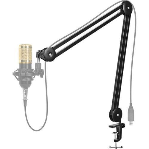 New Design Adjustable Arm Stand Suspension Scissor Microphone Mic Stand for blue yetis studio microphone without Springs