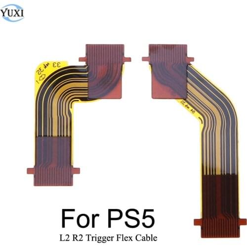 YuXi L2 R2 L1 R1 Trigger Buttons Flex Cable Replacement For Sony PlayStation 5 PS5 Controller Ribbon Cable
