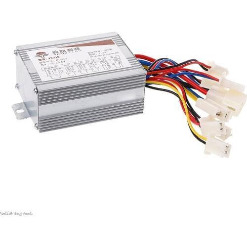 DC 24V 500W Motor Speed Brush Controller 30A For Electric Bicycle Bike Scooter