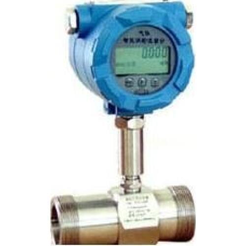 Liquid turbine flowmeter/sensor/LWGY-15 threaded connections with display