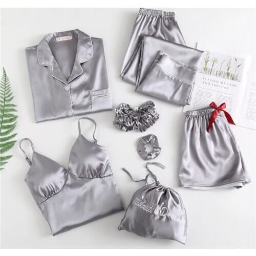 Женские шелковые пижамы WSTNewLay China At AliExpress