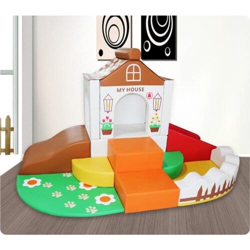 YLWCNN SoftZone Kids Play House,Baby Soft Play Set Indoor Playground Toys YLWS104