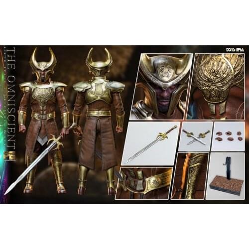 1:6 TOYS ERA TE008 The Omniscient 12'' Asgard Guard Male Muscular Action Figure Soldier Body Full Set Toys for Collection