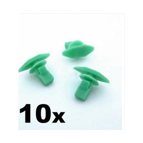 10x Plastic Weatherstrip, Boot & Door Seal Clips for Honda- 91568-SR2-003
