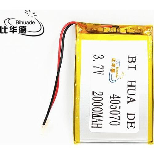 10pcs [SD] 3.7V,2000mAH,[405070] Polymer lithium ion / Li-ion battery for TOY,POWER BANK,GPS,mp3,mp4,cell phone,speaker