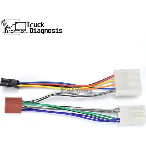 12-028 ISO car Radio Adapter for VOLVO S40 V40 S70 V70 /Serie 8 Serie 9 Wiring Harness Connector Lead Loom Cable Plug