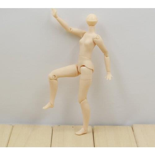 20 Jointed Body W/Hands Set For 20cm Neo Middle Blythe Doll DIY Making