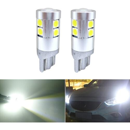 2x Canbus LED T10 W5W Clearance Parking Light Wedge Light For Nissan Note Tiida Qashqai Almera Juke X-Trail Primera J11 Pathfind