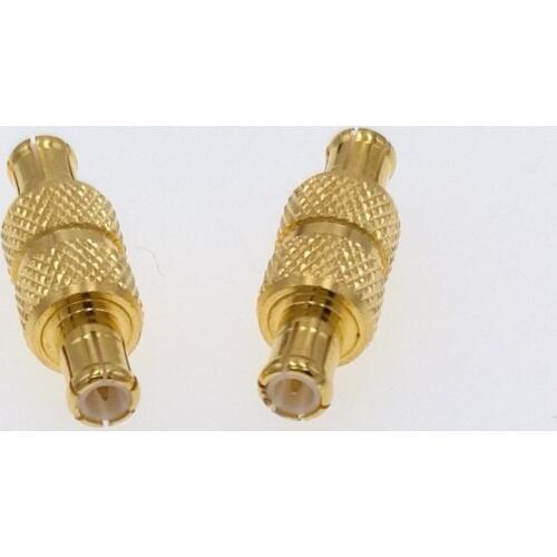 50pcs MCX Male To MCX Male RF Connector Adapter