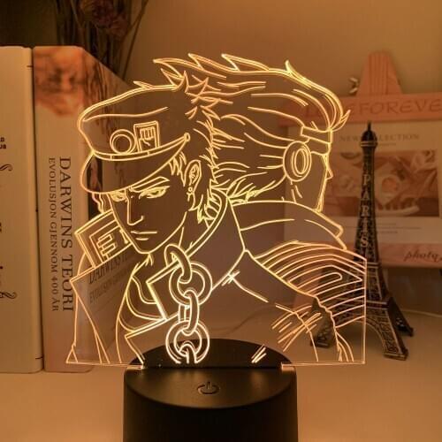 3D Attack on Titan Levi Ackerman Acrylic 3D Lamp Hange Zoe for Home ROOM Decor Light Child Gift Hange Zoe LED Night Light Anime