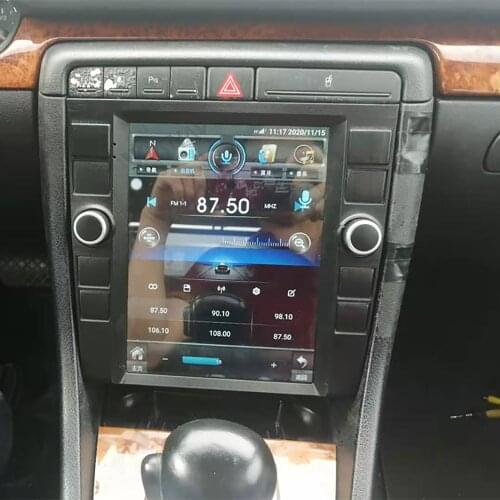 Android car radio for Audi A4 2004-2008 car audio vertical screen autoradio auto stereo multimedia video player tape recorder