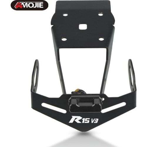 License Plate Holder LED Light For YAMAHA R15 V3 2017 2018 2019 2020 2021 Motorcycle Tail Tidy Fender Eliminator kit R15 V3