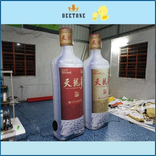 Giant inflatable liquor bottle, Advertising decoration inflatable liquor bottle inflatable toy