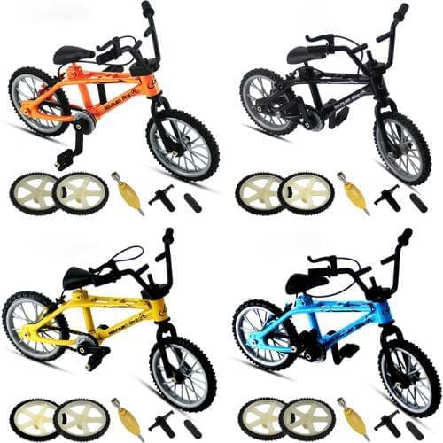 2020 Excellent Quality Bmx toys Alloy Finger BMX Functional kids Bicycle Finger Bike Bmx bike Set toys for boys decoration Y40