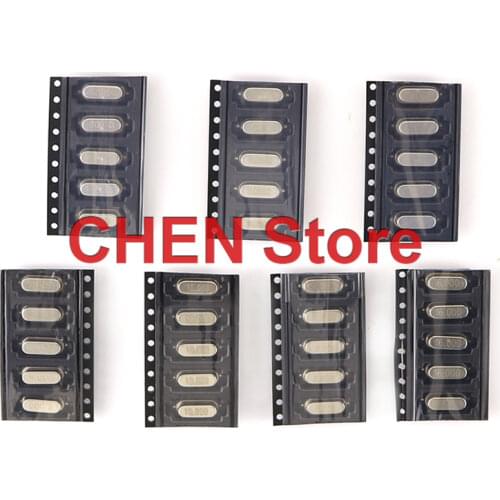 35PCS 49S-SMD 7 kinds* 5pcs=35pcs SMD Crystals 6Mhz 8Mhz 10Mhz 12Mhz 16Mhz 20Mhz 11.0592Mhz 49SMD Crystal Oscillator Kit