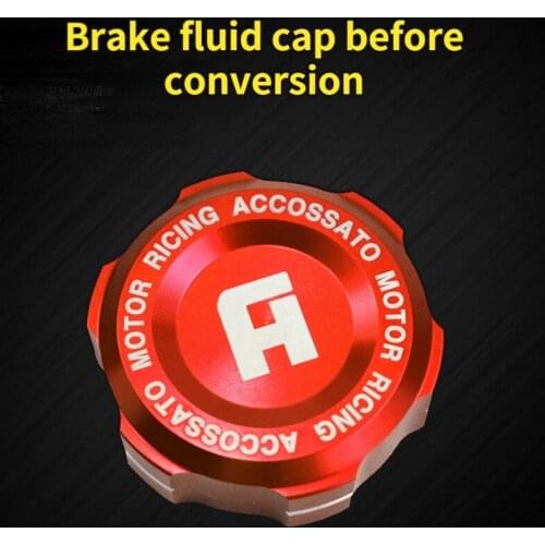 For YZFR1 R6 CBR1000RR CBR600 ZX-10R/6R 636 GSX-R1000/750 Motorcycle Brake Fluid CNC Storage Tank Cover Before Modificationcover