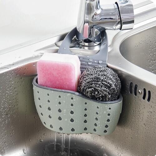 Kitchen Tools Bathroom Toothbrush Holder For Toothpaste Soap Dish Hanging Drain Bag Bath Storage Box Gadgets Kitchen Accessories