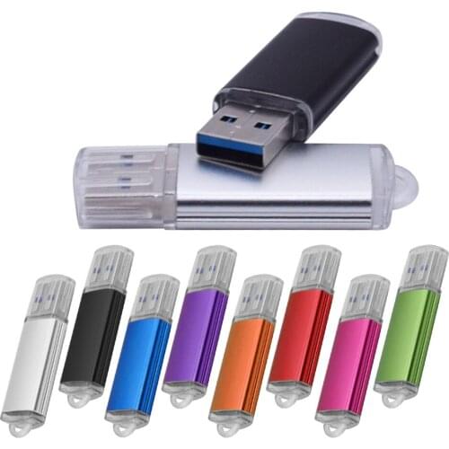 Hot sale metal USB Flash Drive 4gb 8gb 16gb flash disk Pendrive 32gb 64gb memory stick USB 3.0 Flash USB Stick pen drive