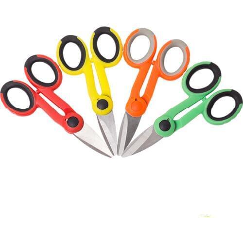 Mini Multifunctional wire shears rubber handles electric scissors cable scissors hand tools
