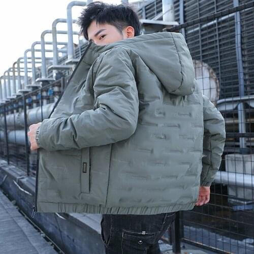 Men New Filling Cotton Thicken Warm Jacket Autumn And Winter Casual Style Men’s Parkas And Coats
