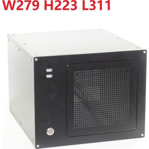 Size W279 H223 L311 All Aluminum Case Professional Profile MATX All Aluminum Computer Case BZ10A HTPC Case