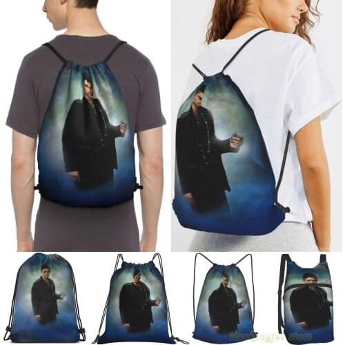 Shadowhunters - Magnus Women Drawstring Sackpack Gym Bags Men Outdoor Travel Backpacks For Training Fitness Swimming Bag