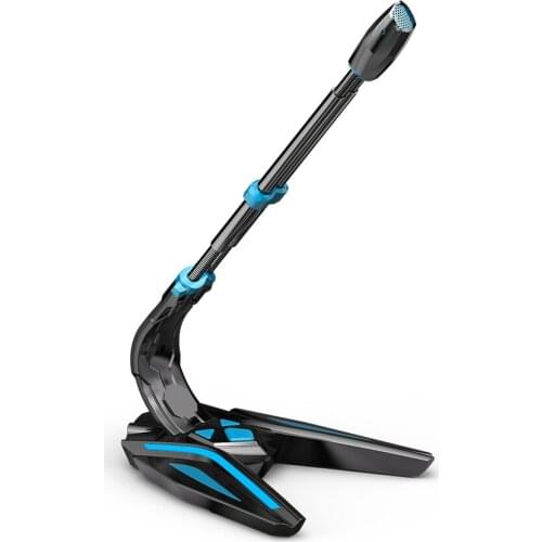 Ultra sensitive 5V audio microphone mini led light tablet computer gaming usb microphone condenser