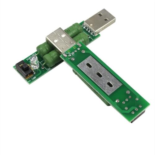 USB Charge Current Detection load Testing instrument 2A/1A Discharge Aging Resistance USB Power Adapter