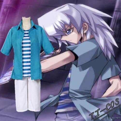 Yu-Gi-Oh! Yu Gi Oh YGO Ryo Bakura Cosplay Costume 11