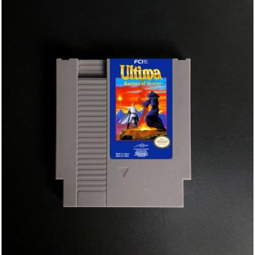 Ultima - Warriors of Destiny - 72 pins 8bit Game Cartridge