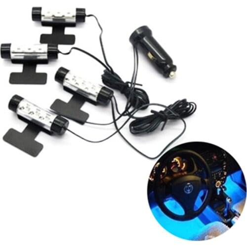 Auto Car LED Bulb Lamp Ambient Night Light Interior Decorative Atmosphere Lights Lighting Universal Accessories