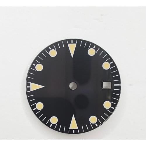 Watch Parts 29mm Sterile Dial Luminous Watch Dial Luminous Suitable For ETA 8215 2836 Mingzhu DG 2813 Miyota8215 821Amovement 60
