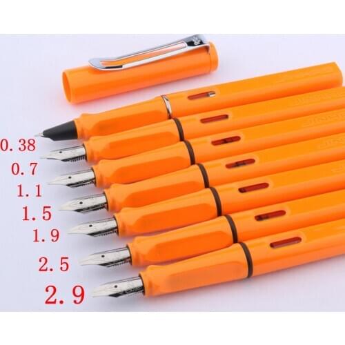 Quality student parallel pen art Tip Vinyl Gothic Korean practice calligraphy Fountain Pen inkpens Stationery Office Supplies