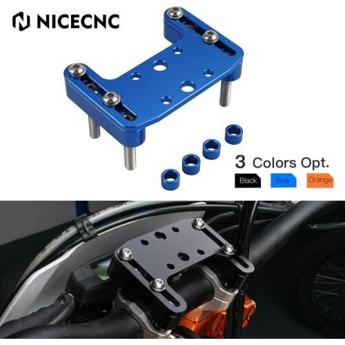 3/8" Top Bar Clamp GPS Stout Mount For Husqvarna 125 250 300 350 400 450 501 TC TE FC FE TX FX 2014-2021 for KTM Beta Husaberg