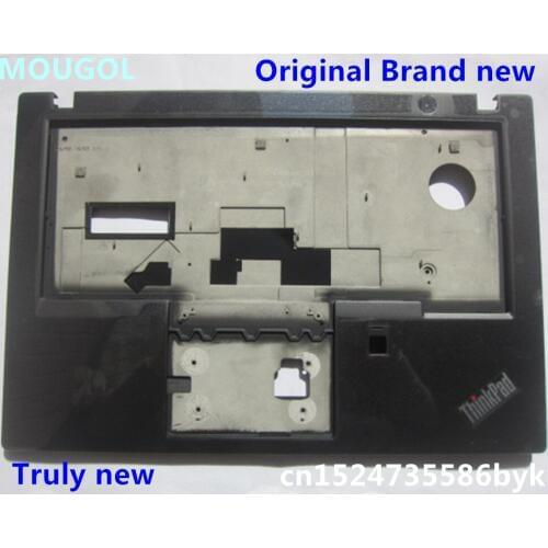 MOUGOL Genuine NEW Laptop Keyboard Bezel for Lenovo ThinkPad T480s Palmrest Cover Upper Case with Fingerprint Hole 01YN986 AQ160