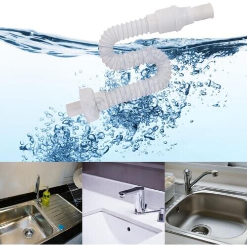 Lengthen The Deodorizing Drain Pipe For The Hand Wash Basin Drainage Pipe Durable Retractable Drain Hose Connector